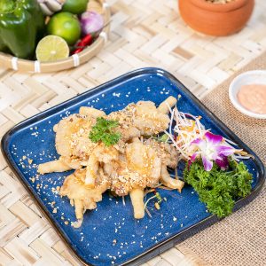 Bào Ngư Chiên Giòn - Xốt Chanh Dây