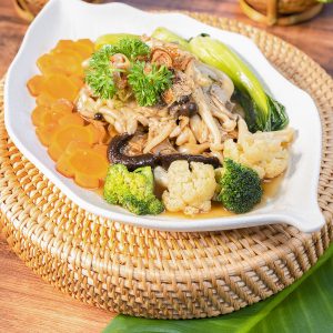 Hủ Tiếu Xào Rau Nấm