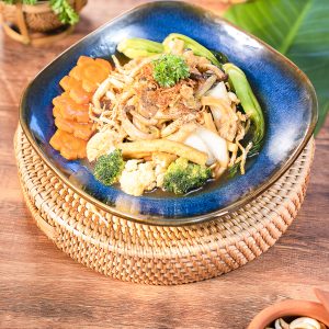 Mì Xào Giòn Rau Nấm